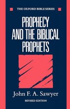 Cover art for Prophecy and the Biblical Prophets (Oxford Bible Series)