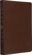 Cover art for ESV Premium Thinline Bible (TruTone, Natural Brown)