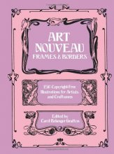 Cover art for Art Nouveau Frames and Borders (Dover Pictorial Archive)