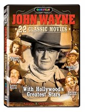 Cover art for John Wayne - 22 Classic Movies 6 pk.