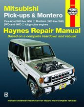 Cover art for Mitsubishi Pickups and Montero, 1983-1996 (Haynes Manuals)