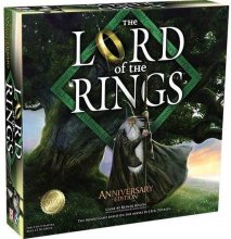 Cover art for The Lord of the Rings: The Board Game ANNIVERSARY EDITION | Epic Adventure Game | Cooperative Game for Adults | Ages 14+ | 2-5 Players | Avg. Playtime 1-2 Hours | Made by Fantasy Flight Games