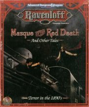 Cover art for Masque of the Red Death and Other Tales (AD&D 2nd Ed Roleplaying, Ravenloft, Expansion, 1103)