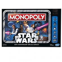 Cover art for Hasbro Gaming Monopoly Game: Star Wars 40th Anniversary Special Edition